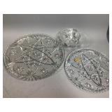 Star Of David Glass Set
