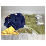 Boy Scouts Uniform and Mess Kits