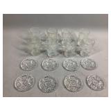 Star of David Glass Set