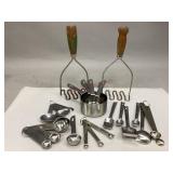Potato Mashers, Measuring Cups & Spoons