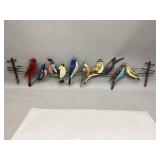 Metal Hanging Bird Decoration