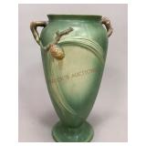 Roseville Pine Cone Double Handled Vase