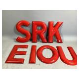 Miscellaneous Metal Letters