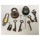 Miscellaneous Metal Locks & Keys
