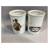 Gold Label Cigar Jars