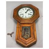 Vintage Pendulum Hanging Wall Clock