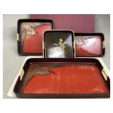 Oriental Lacquerware Trays