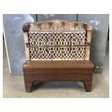 Vintage Freestanding Ceramic Gas Heater