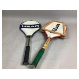 Tennis Rackets with Cases