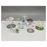 Miscellaneous Glass Hummingbird Figurines