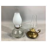 Glass Oil Lamps