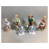 Porcelain Figurine Assortment