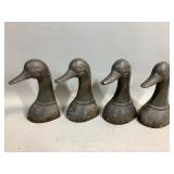 Brass Duck Head figurines