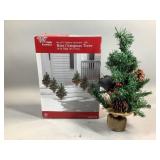 4 Mini Christmas Trees