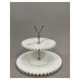 Silver Crest Two Tier Tray