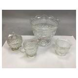 Assorted Clear Glass Home Decor