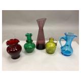 Miscellaneous Colorful Mini Vases