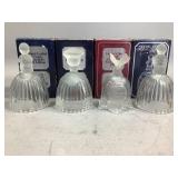 Geobel Crystal Glass Bell Assortment