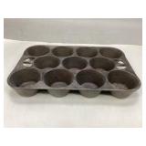 Vintage Griswold Wagner Ware Muffin Pan