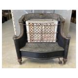 Vintage Freestanding Ceramic Gas Heater
