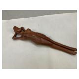 Carved Wooden Nutcracker Shaped Like a Woman