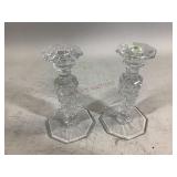 Glass Candle Sticks