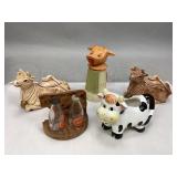 Miscellaneous Cow Home Decor Collectibles