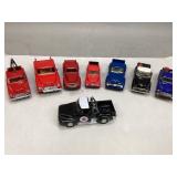 Collection of Die-Cast Classic Truck Toys