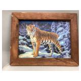 Framed Tiger Picture