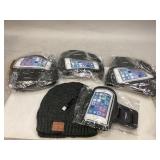 Winter Hats with Bluetooth & Phone Holder