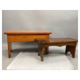 Two Wooden Stools