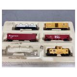 Assorted Vintage Bachmann Toy Train Pieces