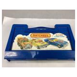 Vintage Matchbox Car Carry Case with Cars