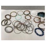 Assorted Costume Jewelry Bracelets