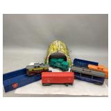 Vintage Marx Toy Train Cars & Accessories