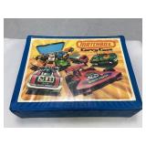 Vintage Matchbox Carry Case with Assorted Cars
