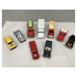 Assorted Die-Cast Toy Vehicles