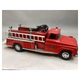 Vintage Metal Collectible Toy Fire Truck