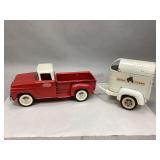 Vintage Tonka Toy Truck & Horse Trailer
