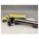 Hess & Texaco Toy Tanker Trucks & Trailers