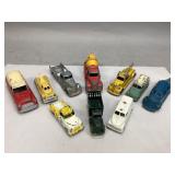 Assorted Vintage Manoil & Tootsie Toy Vehicles