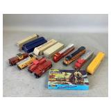 Toy Train Cars and Engines