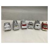 Assorted Vintage TootsieToy Toy Vehicles
