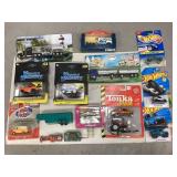 Assorted Vintage Toy Vehicles