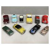 Assorted Die-Cast Classic Car Toys