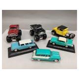 Assorted Die-Cast Toy Vehicles