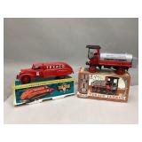 Two Vintage Texaco Vehicles/Coin Banks