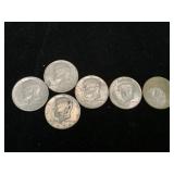 Kennedy Half Dollar Coins