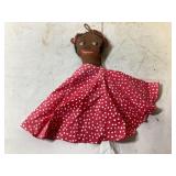 Black Americana Folk Art Style Doll