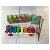 Assorted Vintage Fisher Price Toys